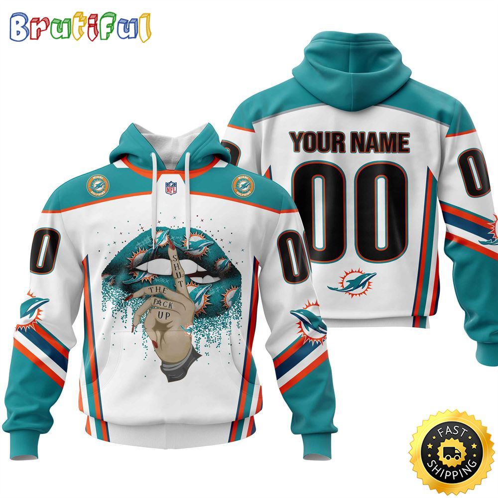 Personalized Miami Dolphins All Over Print 3D Hoodie Please Control A Mouth Unisex Hoodie 1 zaoxoo