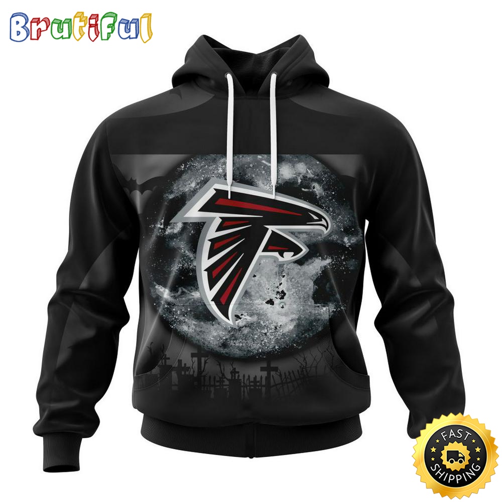 Personalized NFL Atlanta Falcons Hoodie Specialized Halloween Concepts Kits 3D Hoodie Unisex Hoodie fr9byx