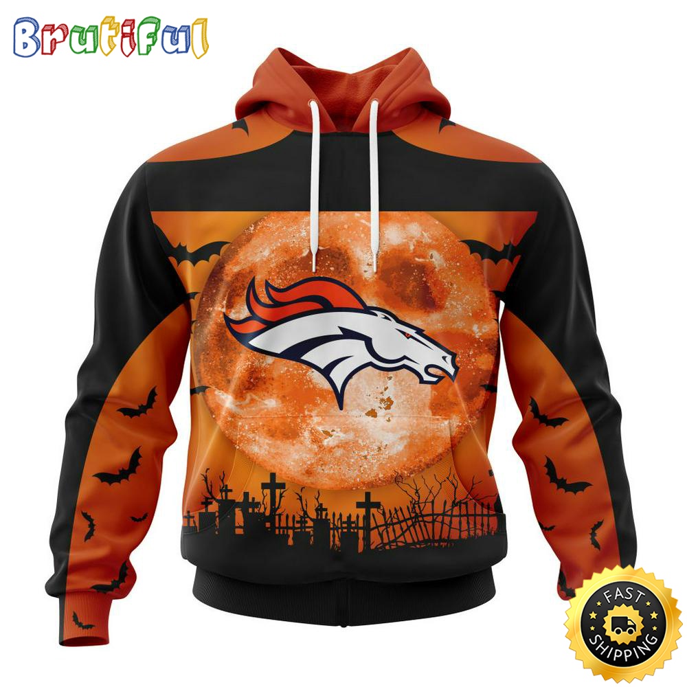 Personalized NFL Denver Broncos Hoodie Specialized Halloween Concepts Kits 3D Hoodie Unisex Hoodie hfk2yu