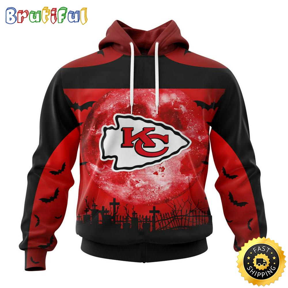 Personalized NFL Kansas City Chiefs Hoodie Specialized Halloween Concepts Kits 3D Hoodie Unisex Hoodie vbmtne