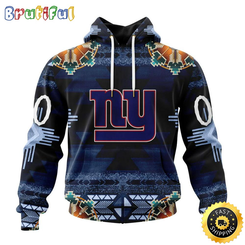 Personalized NFL New York Giants Hoodie Special Native Costume Design 3D Hoodie Unisex Hoodie cfmisq