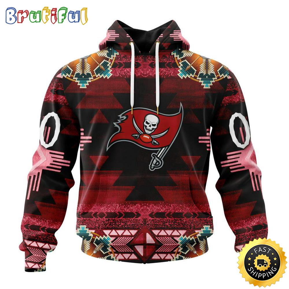 Personalized NFL Tampa Bay Buccaneers Hoodie Special Native Costume Design 3D Hoodie Unisex Hoodie ryrxr0