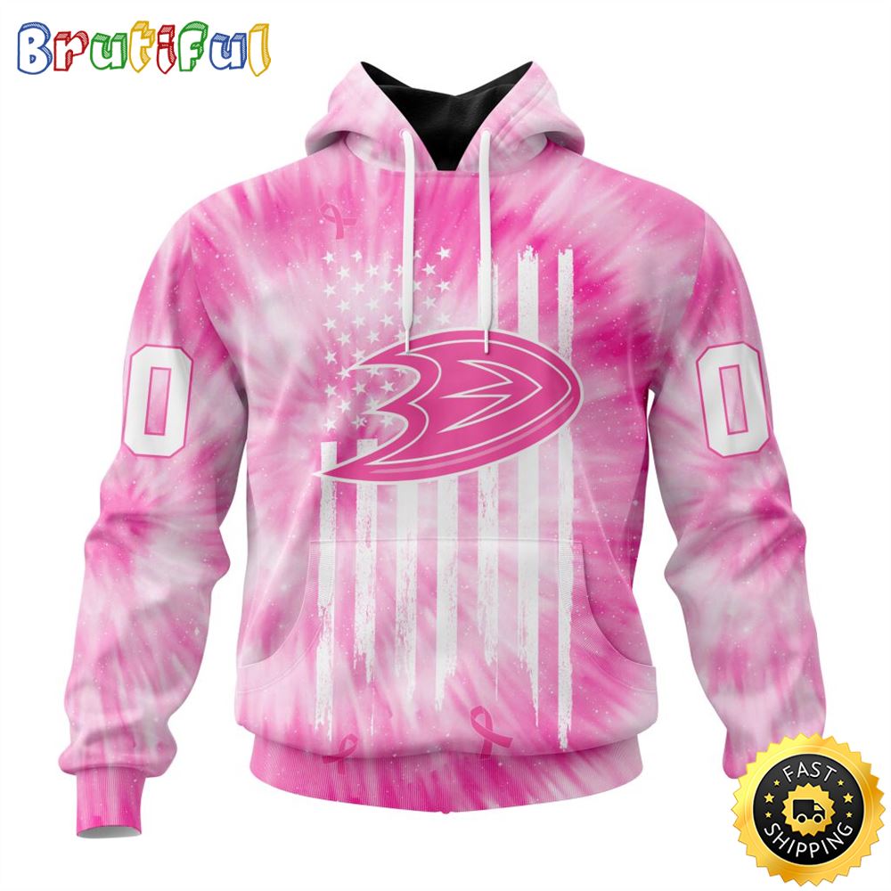 Personalized NHL Anaheim Ducks Special Pink Tie Dye All Over Print 3D Hoodie Unisex Hoodie Tshirt Sweatshirt 1 kqtxcu