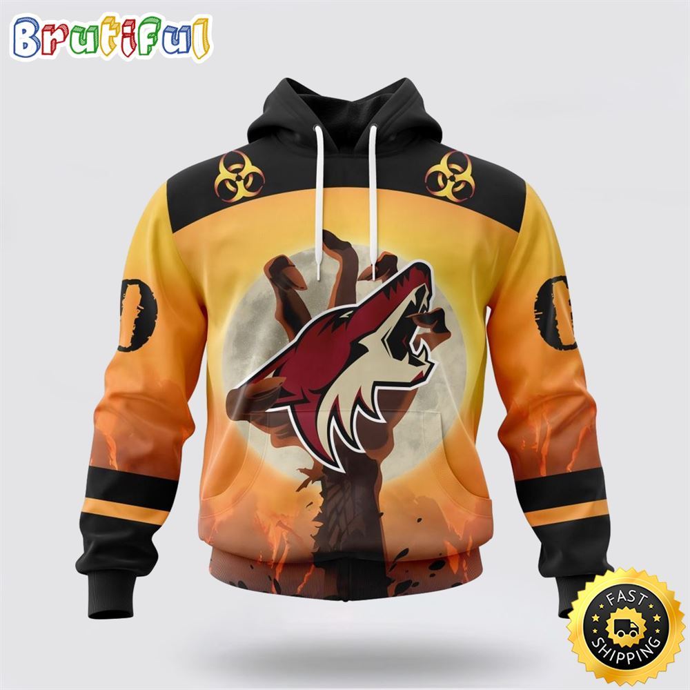 Personalized NHL Arizona Coyotes Mix Jersey 2023 Style Hoodie