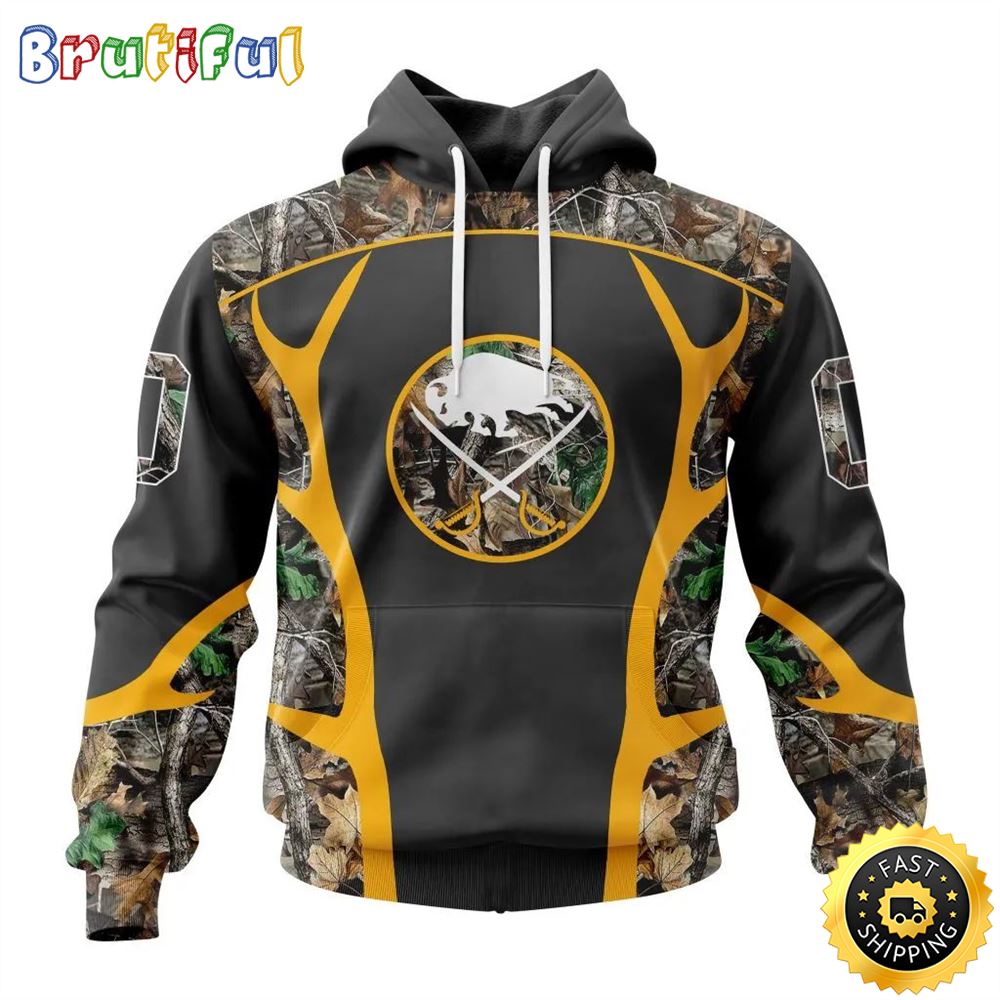 Personalized NHL Buffalo Sabres Hoodie Special Camo Hunting Design All Over Print 3D Unisex Hoodie 1 qnd68y