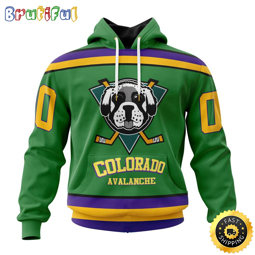Personalized NHL Colorado Avalanche Hoodie Specialized Design X The Mighty Ducks All Over Print 3D Hoodie Unisex Hoodie Tshirt 1 sckm8z
