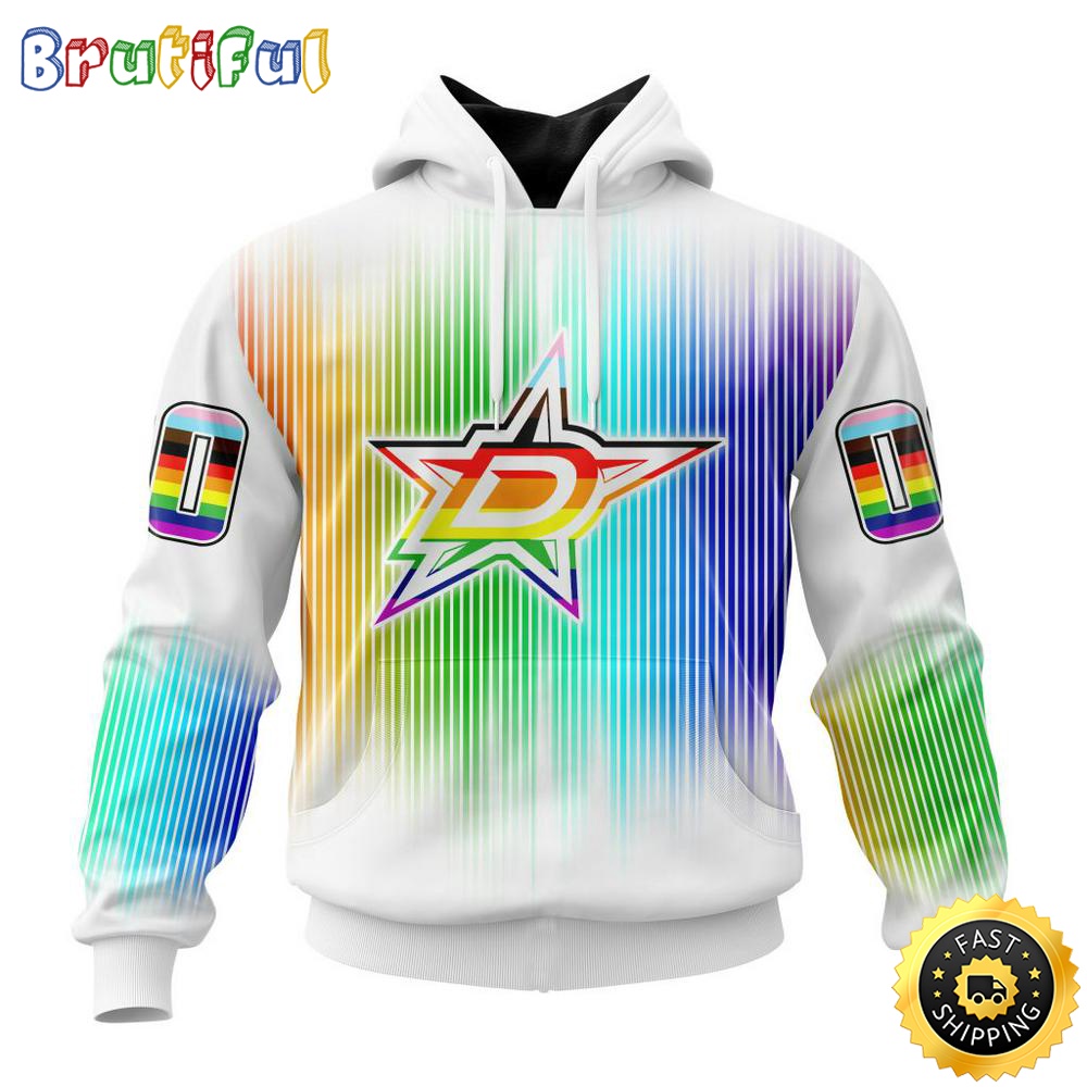 Personalized NHL Dallas Stars Hoodie Special Design For Pride Month All Over Print 3D Hoodie Unisex Hoodie Tshirt 1 kakvyl