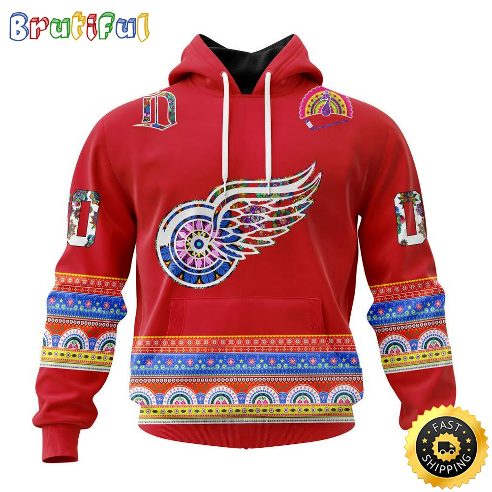 Personalized NHL Detroit Red Wings Hoodie Jersey Hockey For All Diwali Festival All Over Print 3D Hoodie Unisex Hoodie Tshirt 1 gajleb