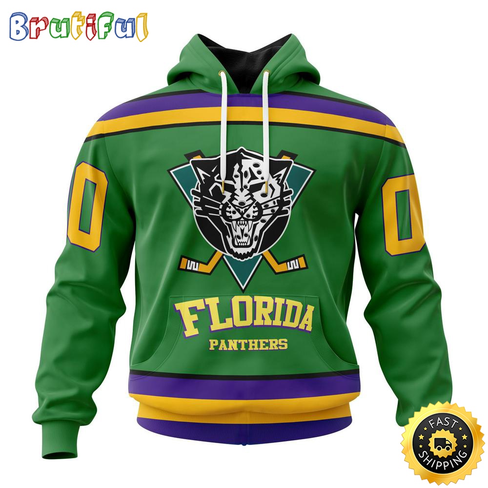 Personalized NHL Florida Panthers Hoodie Specialized Design X The Mighty Ducks All Over Print 3D Hoodie Unisex Hoodie Tshirt 1 or58fp