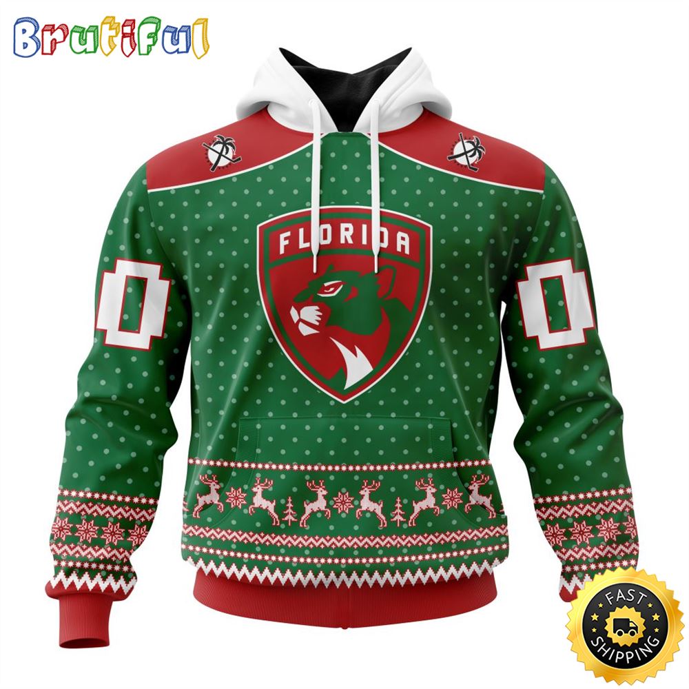 Personalized NHL Florida Panthers Special Ugly Christmas All Over Print 3D Hoodie Unisex Hoodie Tshirt Sweatshirt 1 palbxl