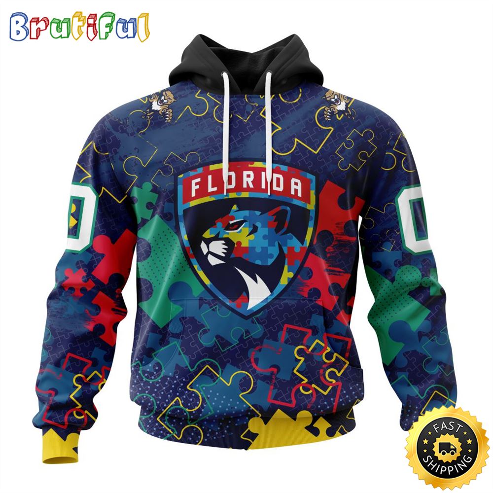 Personalized NHL Florida Panthers Specialized Fearless Against Autism All Over Print 3D Hoodie Unisex Hoodie 1 hmcmcq