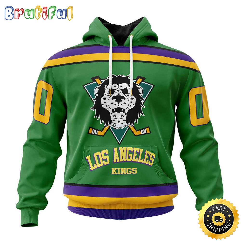 Personalized NHL Los Angeles Kings Hoodie Specialized Design X The Mighty Ducks All Over Print 3D Hoodie Unisex Hoodie Tshirt 1 uxjsd8
