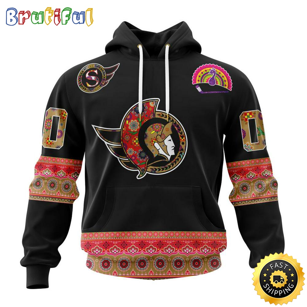 Personalized NHL Ottawa Senators Hoodie Jersey Hockey For All Diwali Festival All Over Print 3D Hoodie Unisex Hoodie Tshirt 1 ivgduf