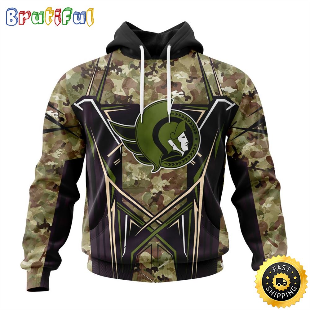 Personalized NHL Ottawa Senators Hoodie Special Camo Color Design All Over Print 3D Unisex Hoodie 1 akixup