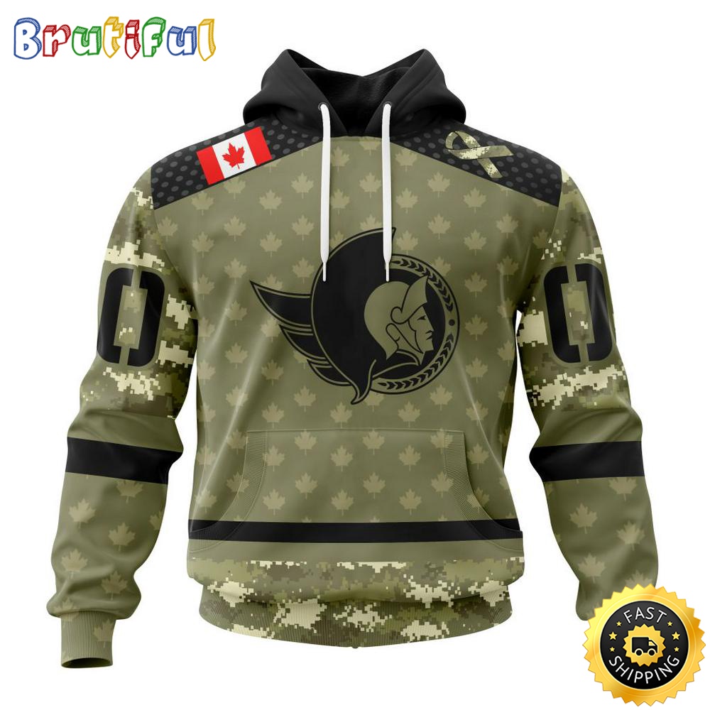 Personalized NHL Ottawa Senators Hoodie Special Camo Military Appreciation All Over Print 3D Hoodie Unisex Hoodie 1 n60w1r