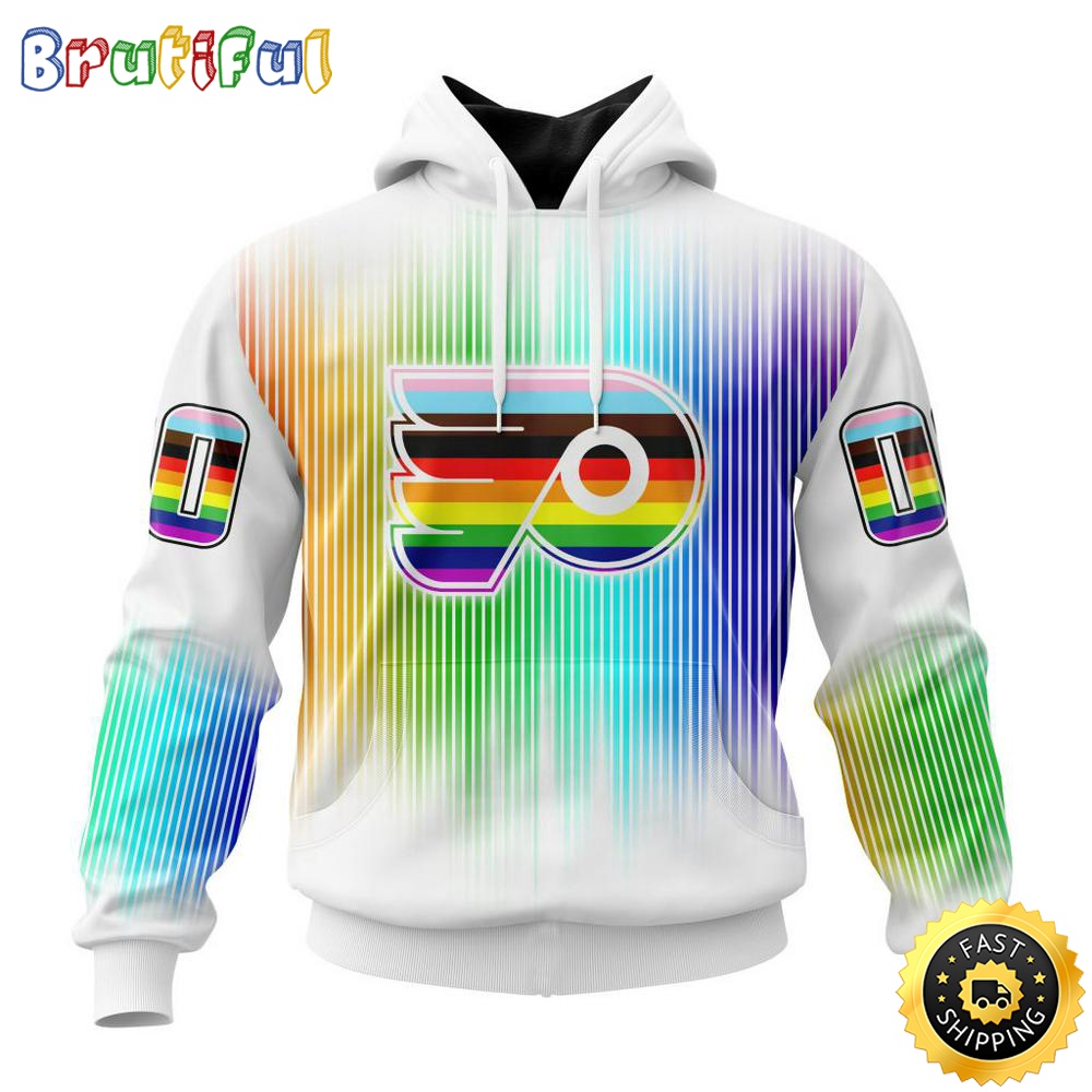 Personalized NHL Philadelphia Flyers Hoodie Special Design For Pride Month All Over Print 3D Hoodie Unisex Hoodie Tshirt 1 xw3l2n