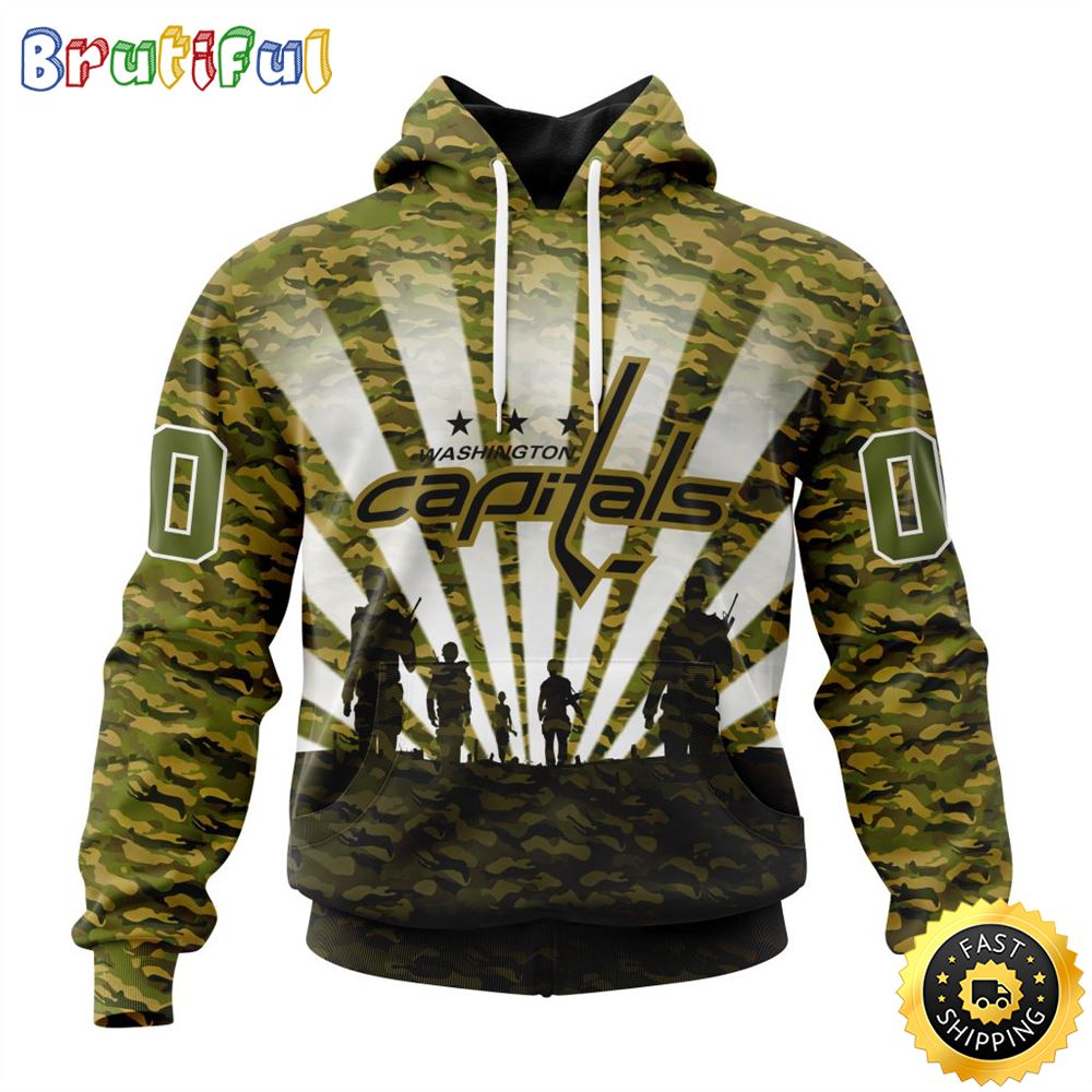 Personalized NHL Washington Capitals All Over Print 3D Hoodie Military Camo Kits For Veterans Day And Rememberance Day 1 iarjzf