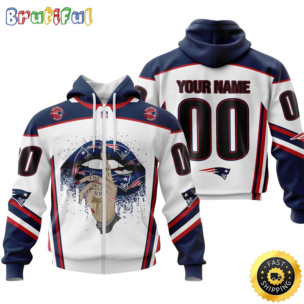 Personalized New England Patriots All Over Print Zip Hoodie 3D Please Control A mouth Unisex Zip Hoodie 1 wdoxy8