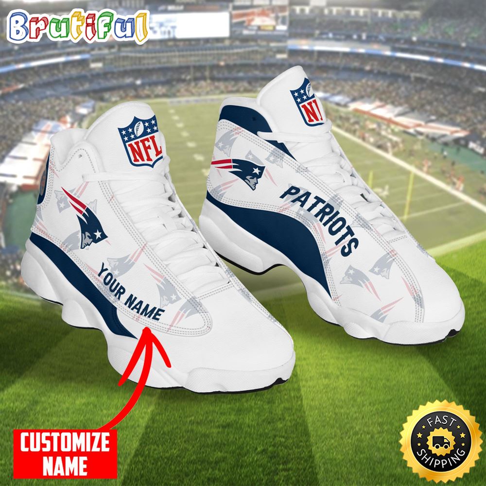 Personalized Nfl New England Patriots Air Jordan 13 Shoes ad0e7m