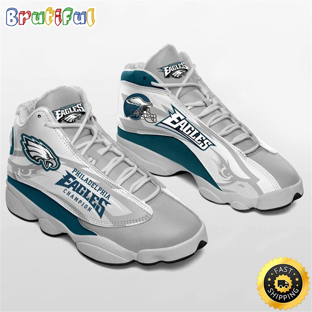 Philadelphia Eagles Nfl Ver 1 Air Jordan 13 Sneaker auouqf