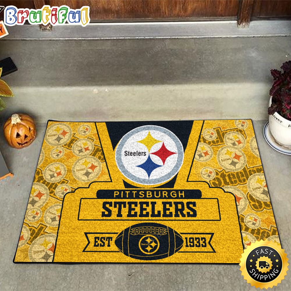 Pittsburgh Steelers NFL Doormat For This Season ugjtrb