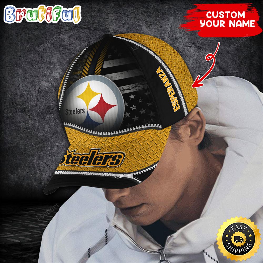 Pittsburgh Steelers Nfl Personalize Cap Steel Style Trending Season wcvfqv