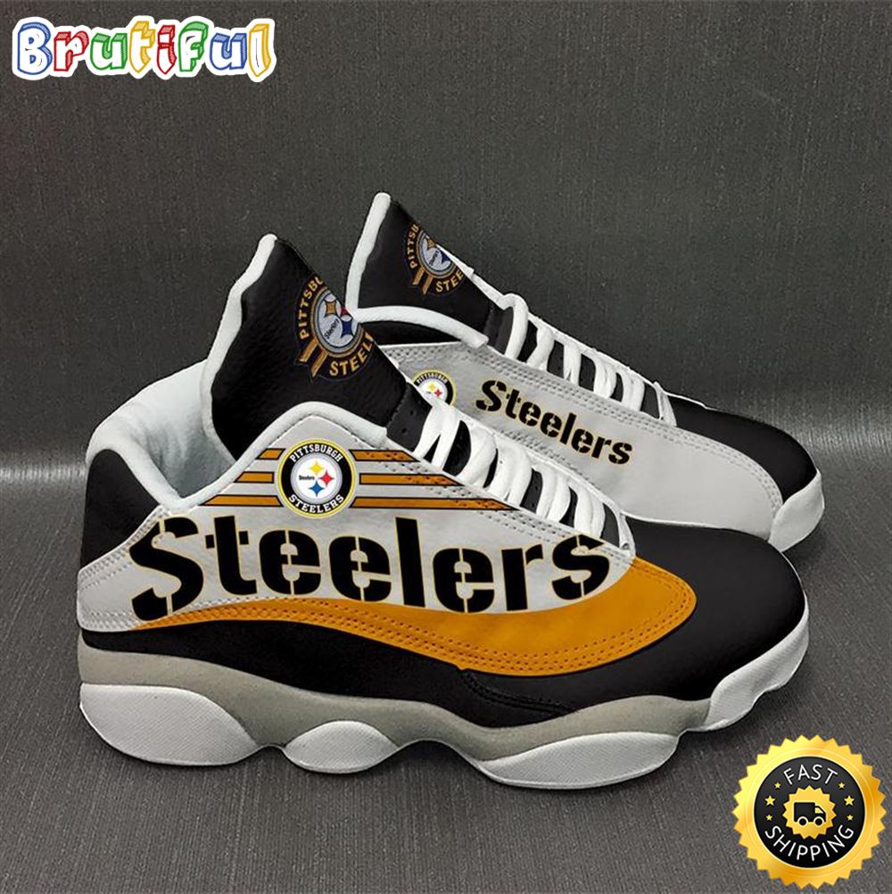Pittsburgh Steelers Nfl Ver 11 Air Jordan 13 Sneaker sjcav1