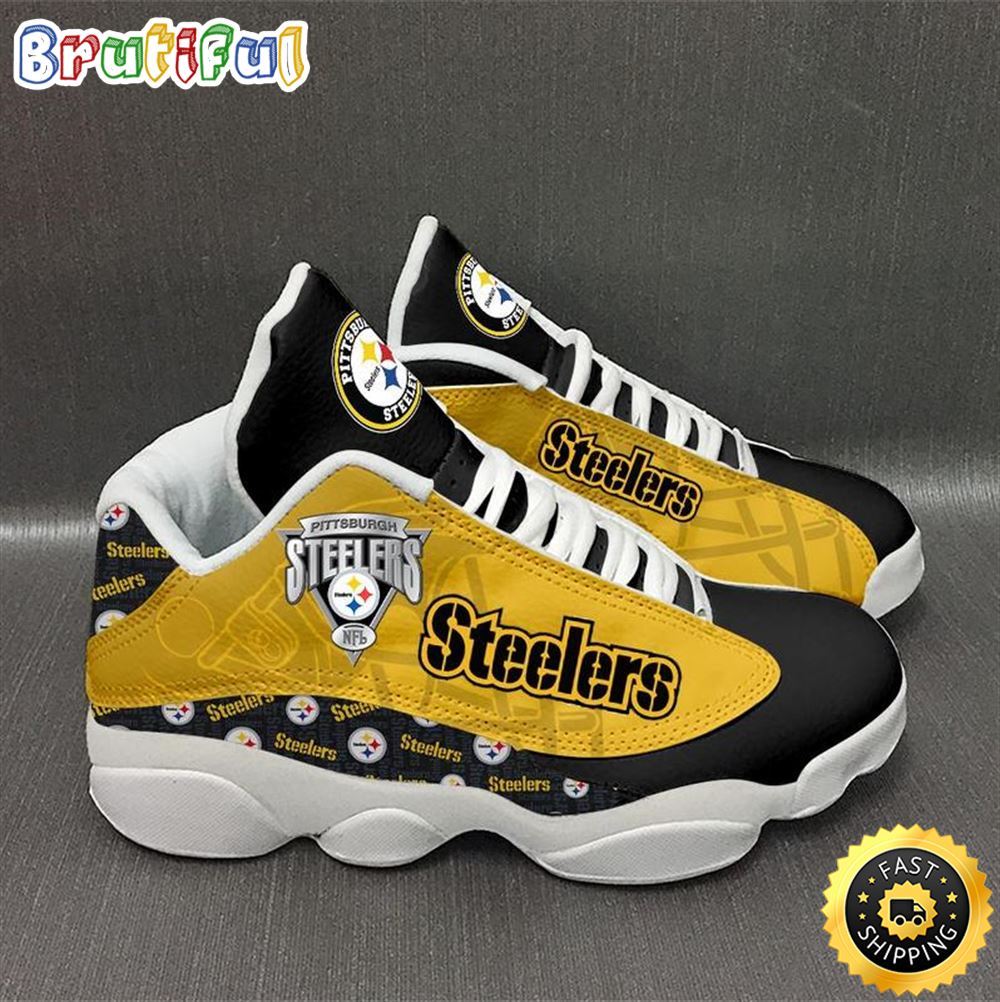 Pittsburgh Steelers Nfl Ver 3 Air Jordan 13 Sneaker kyc64f