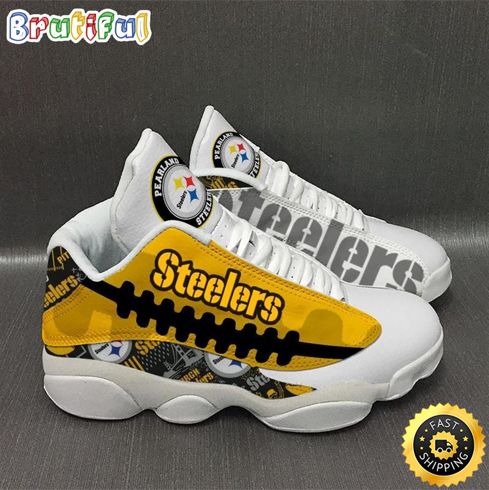 Pittsburgh Steelers Nfl Ver 7 Air Jordan 13 Sneaker qovxyz