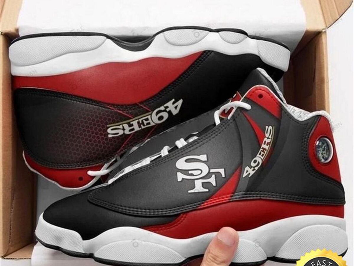 49ers jordan shoes