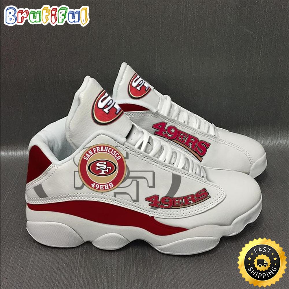 San Francisco 49Ers Nfl Ver 1 Air Jordan 13 Sneaker birh3x