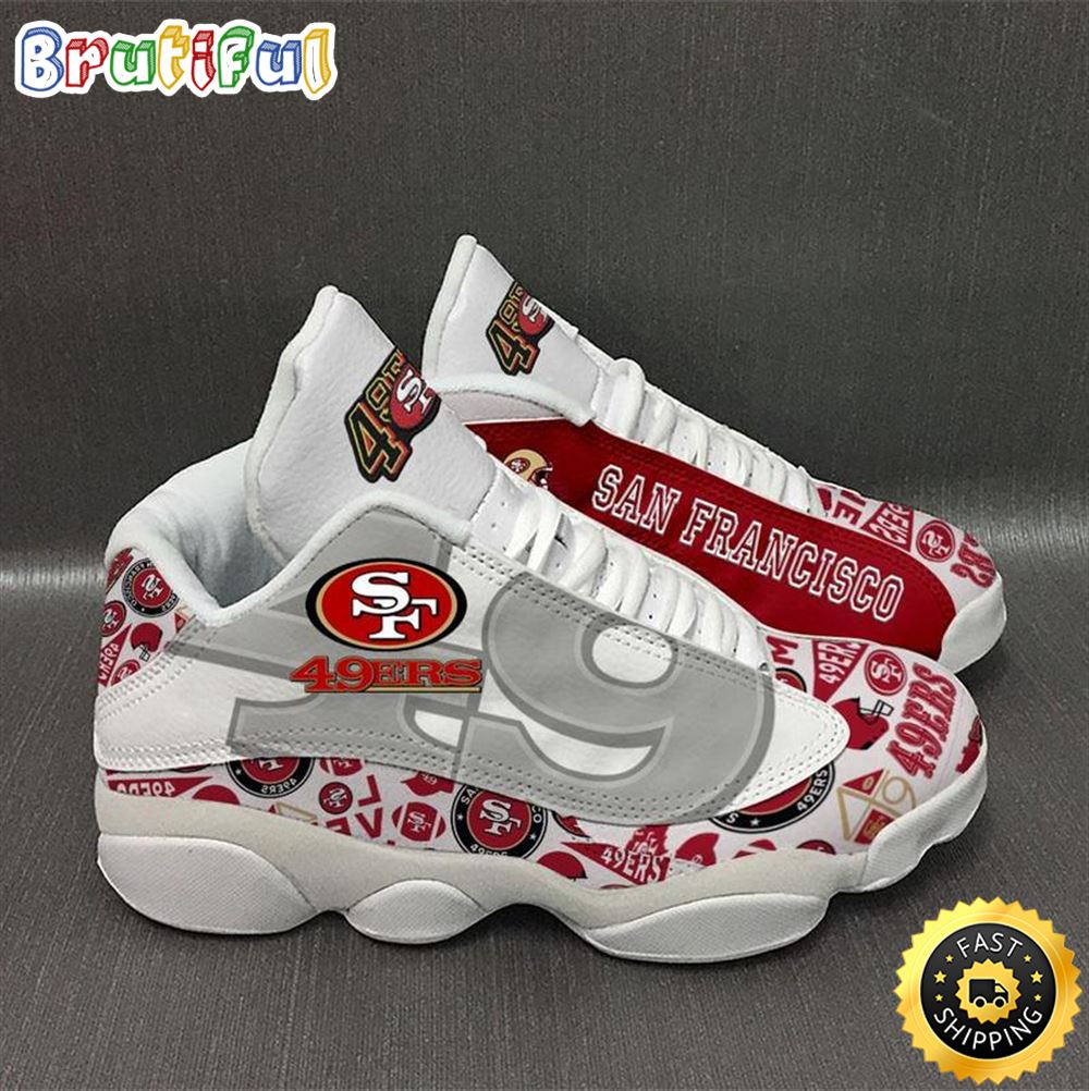 San Francisco 49Ers Nfl Ver 2 Air Jordan 13 Sneaker yoja4w