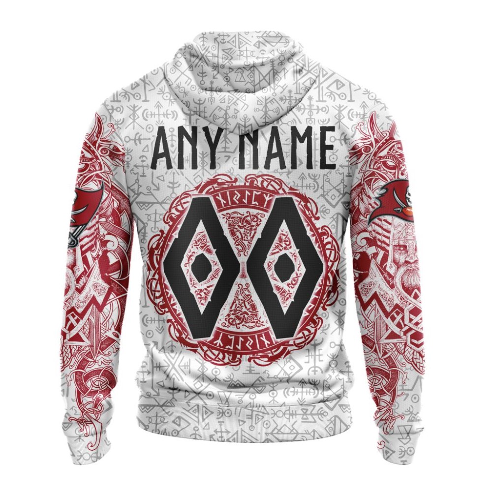 Tampa Bay Buccaneers Hoodie Norse Viking Symbols