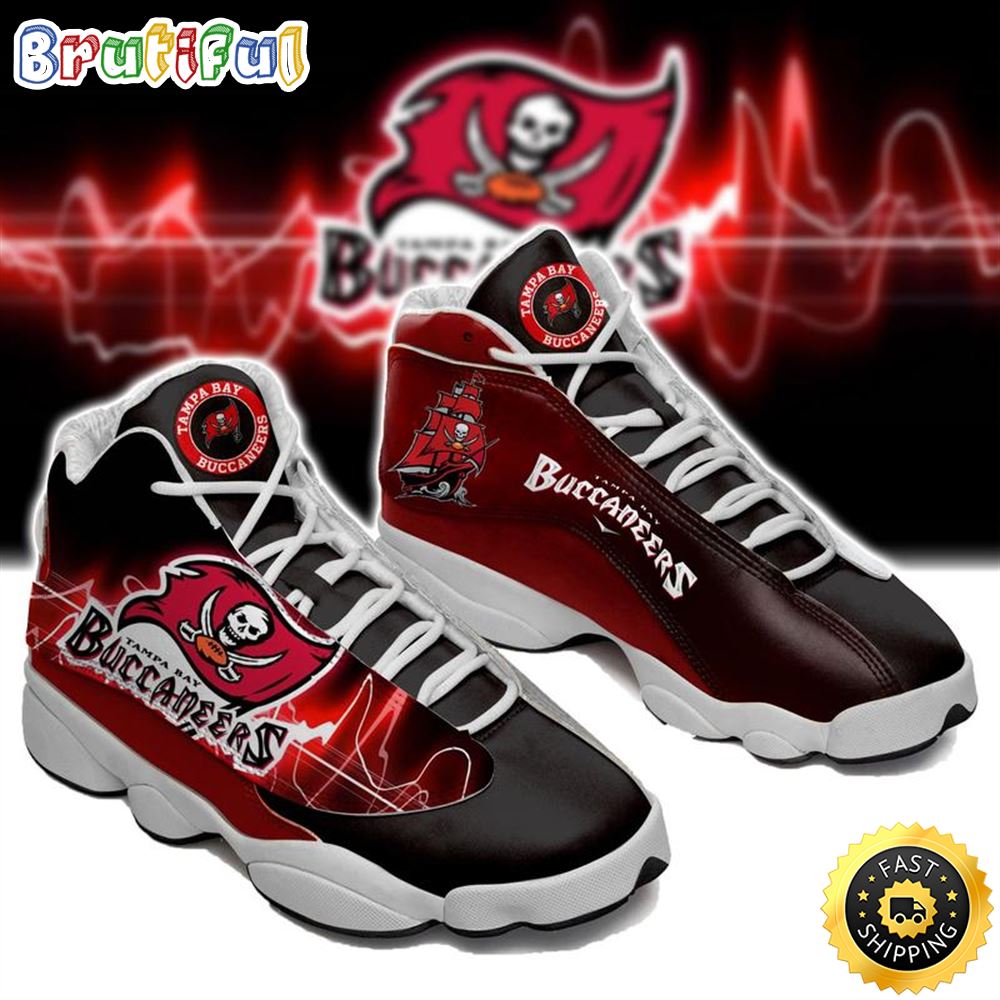 Tampa Bay Buccaneers Nfl Ver 7 Air Jordan 13 Sneaker fwbmiw