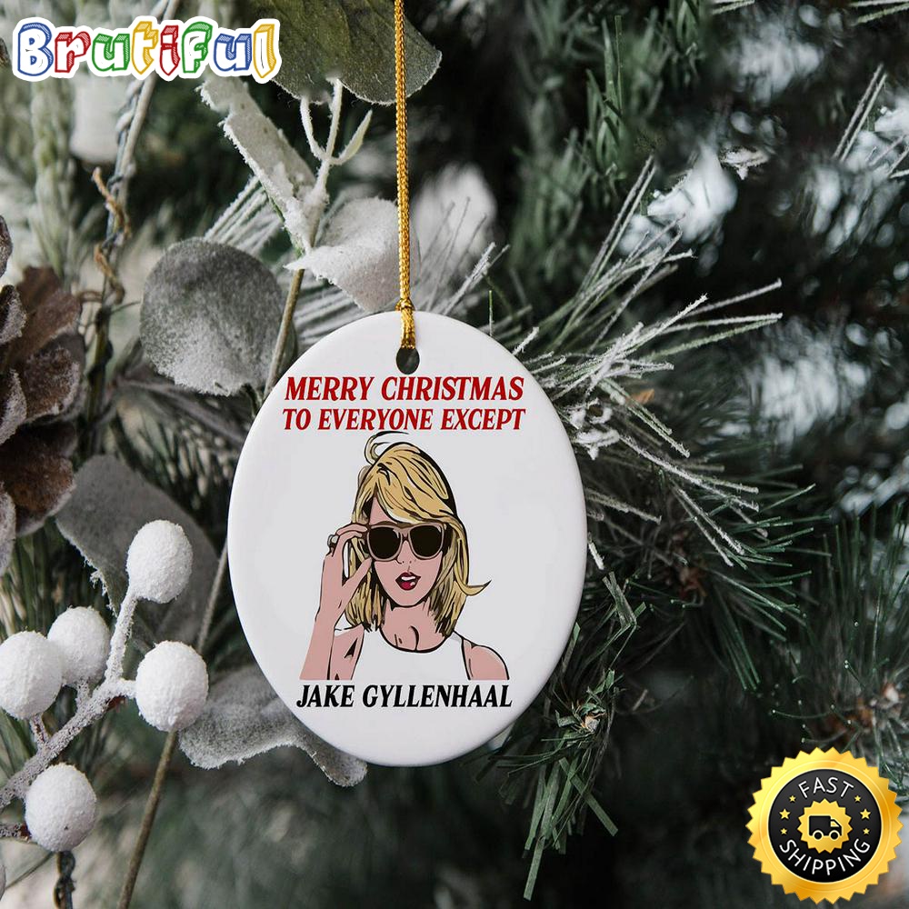 Taylor Swift Christmas Ornament Taylor Swift Red Album Ornament tjv3u0