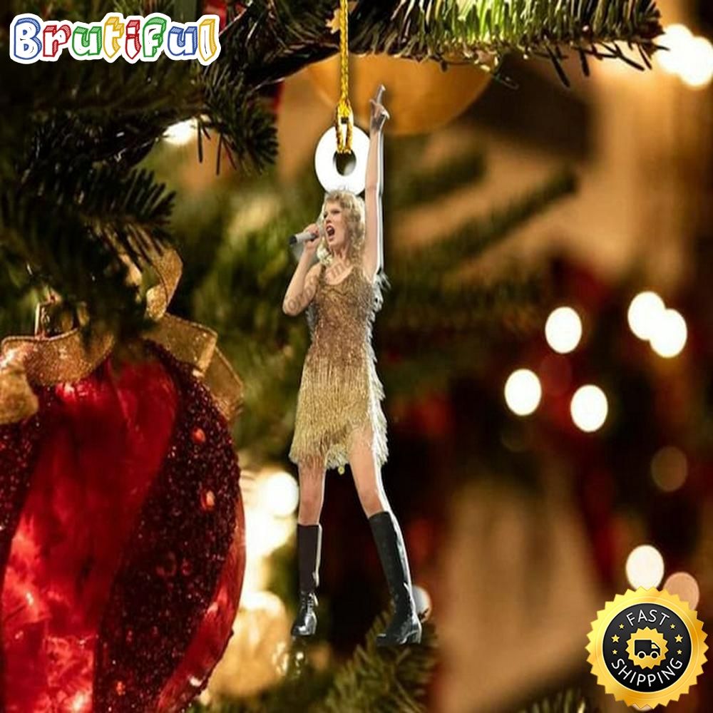 Taylor Swift Christmas Ornament Taylor Swifts Acylic Ornament nwu1oe