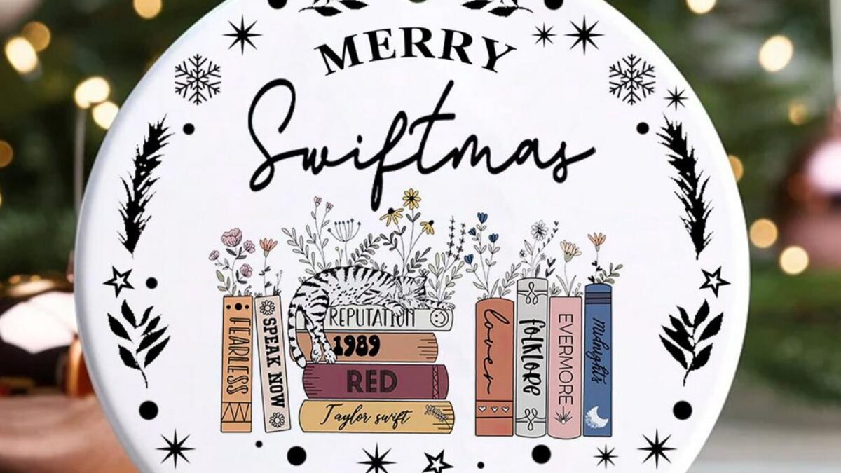 Taylor Swift Christmas Ornament Vintage Taylor Swifts Albums Eras