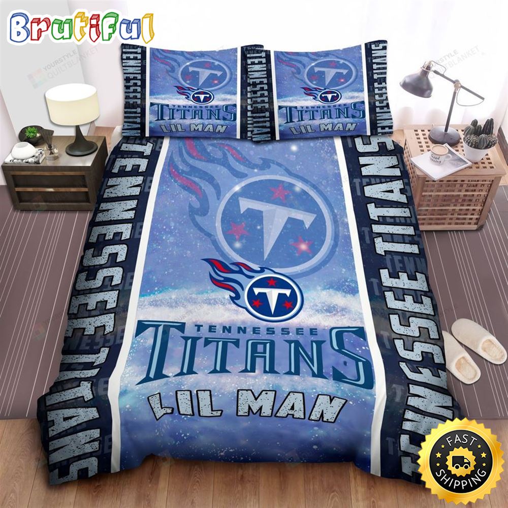Tennessee Titans Bedding Set Custom Name Tennessee Titans Duvet Covers sbztue