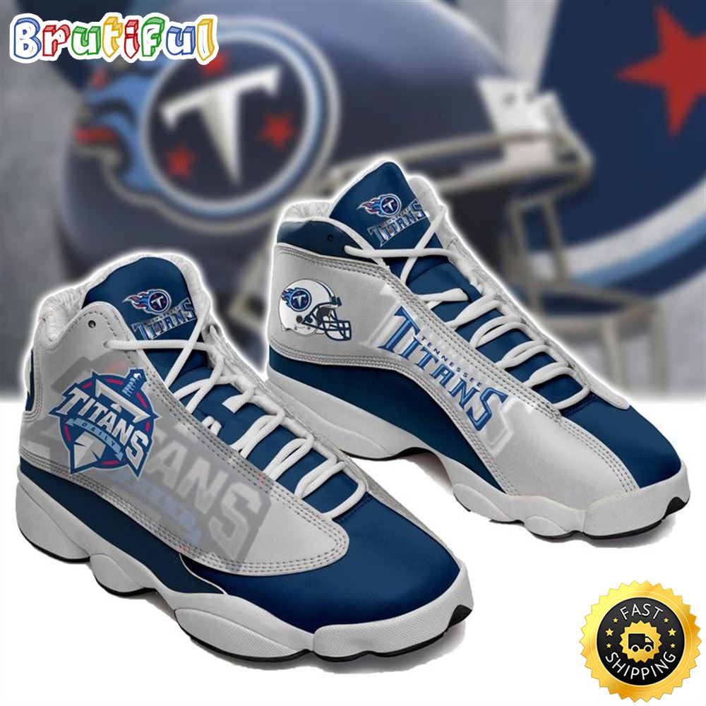 Tennessee Titans Nfl Ver 5 Air Jordan 13 Sneaker gdwisx