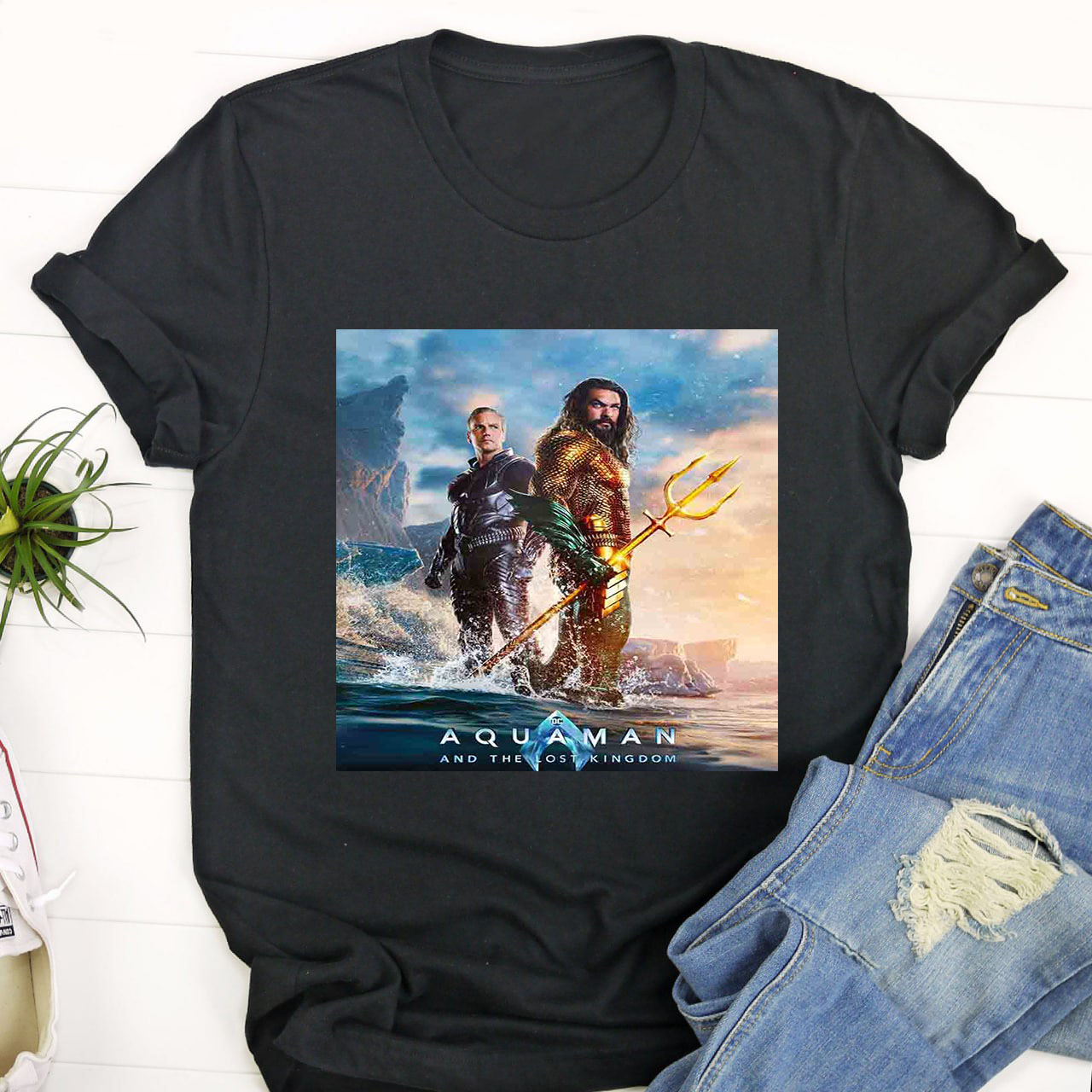 Aquaman And The Lost Kingdom Film T Shirt k3smwl.jpg