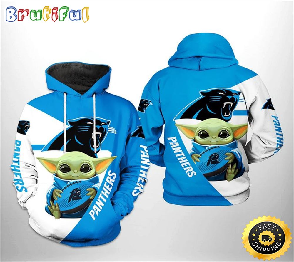 Carolina Panthers Baby Yoda Designs N97 3d Hoodie All Over Print br8tam