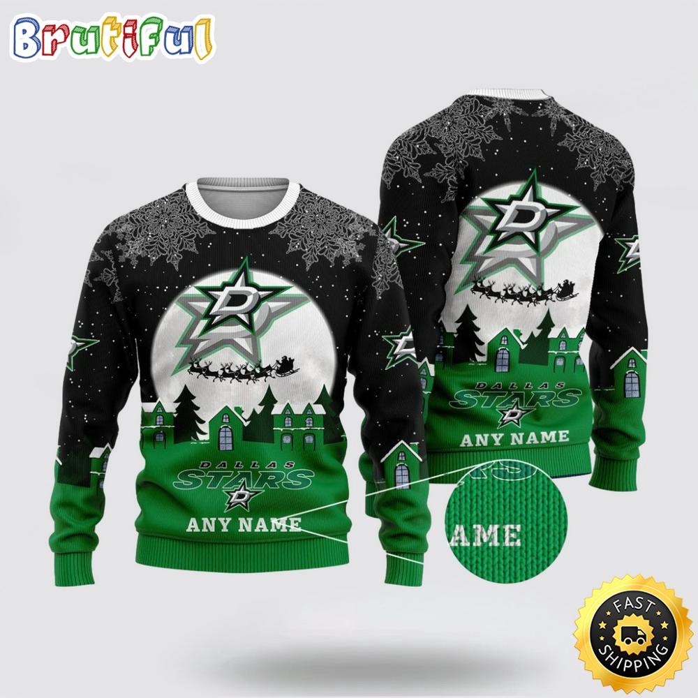 Custom NHL Dallas Stars Christmas Ugly Sweater Xmas Sweater For Fans rukl2j.jpg