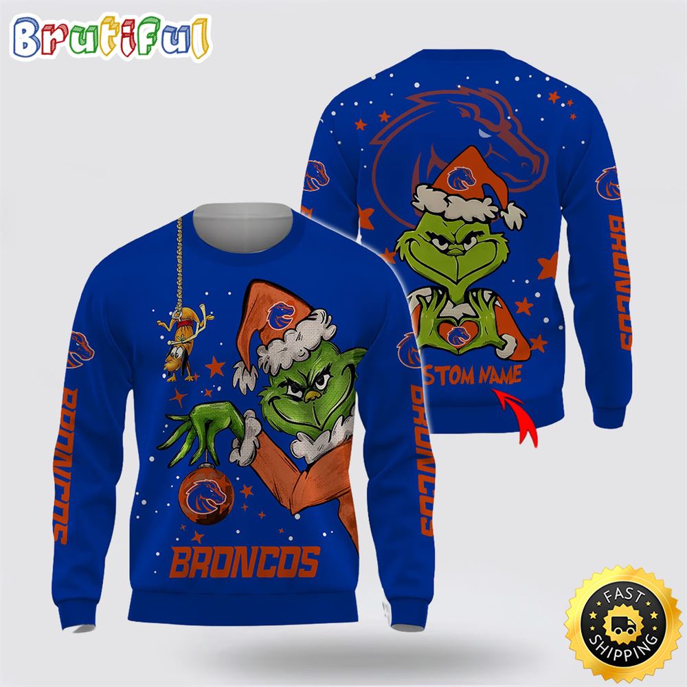 Custom Name NCAA Boise State Broncos Ugly Sweater Grinch Funny Christmas Football Sweater 1 hrrw3l.jpg
