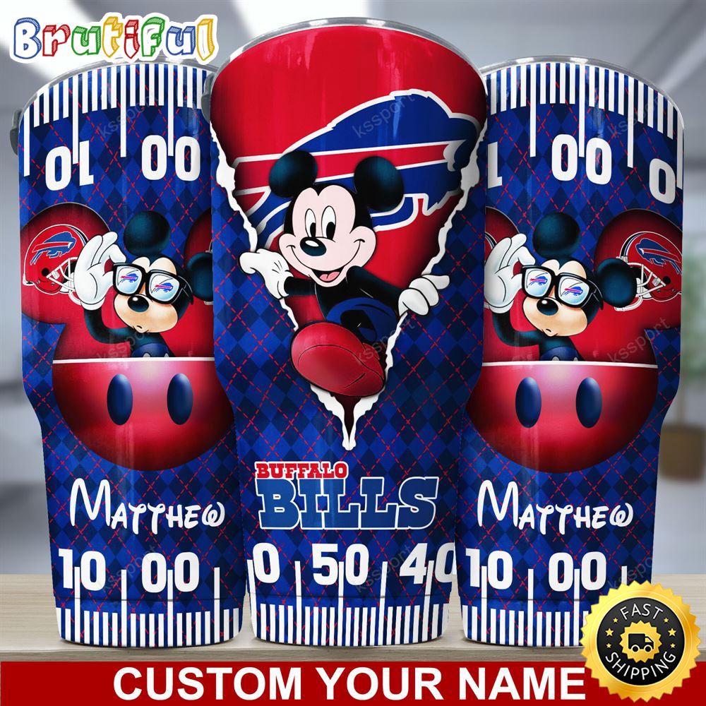 Custom Name NFL Buffalo Bills Tumbler Mickey Mouse Art Tumbler Style bvtlam.jpg