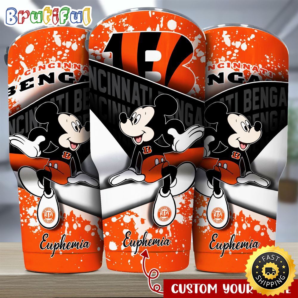 Custom Name NFL Cincinnati Bengals Tumbler Mickey Mouse Tumbler Style ltjkaa.jpg
