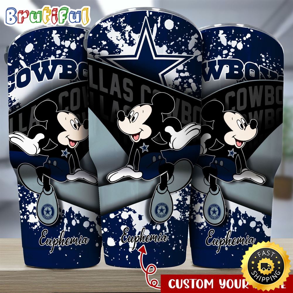Custom Name NFL Dallas Cowboys Tumbler Mickey Mouse Tumbler Style wcljid.jpg