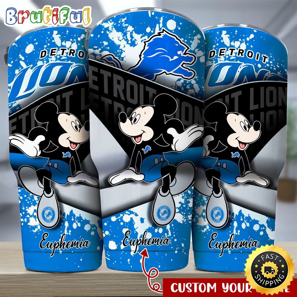 Custom Name NFL Detroit Lions Tumbler Mickey Mouse Tumbler Style mnp0t8.jpg