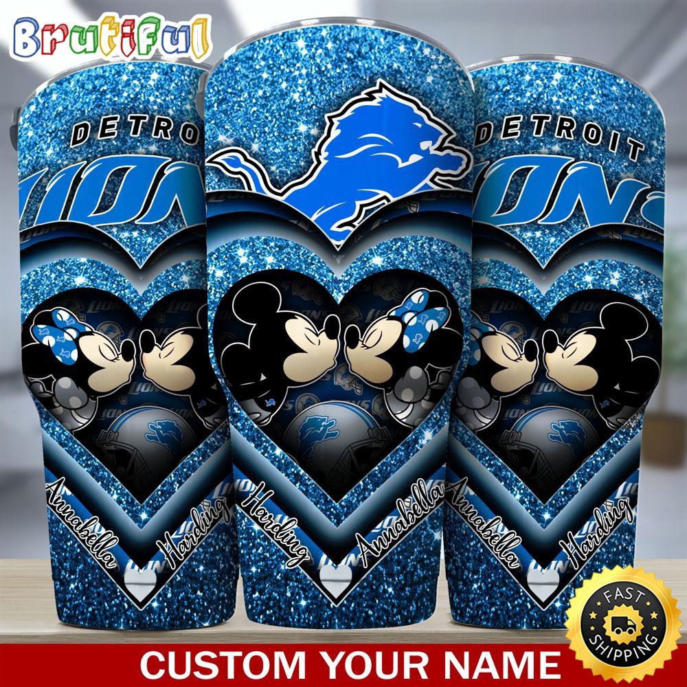 Custom Name NFL Detroit Lions Tumbler Mickey Tumbler For Couples This Valentine o9ws5k.jpg
