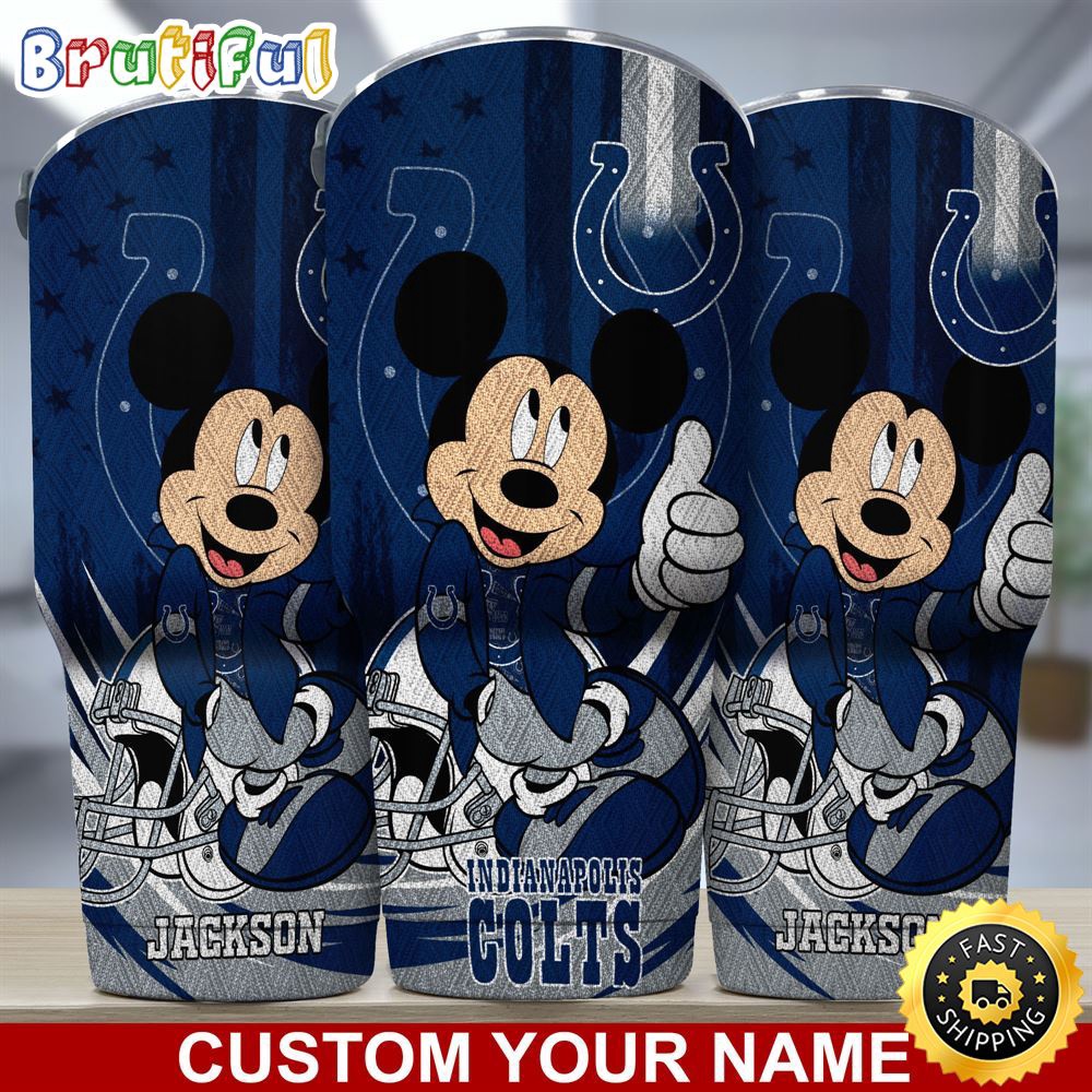 Custom Name NFL Indianapolis Colts Tumbler Mickey Mouse Tumbler For You iczoe5.jpg