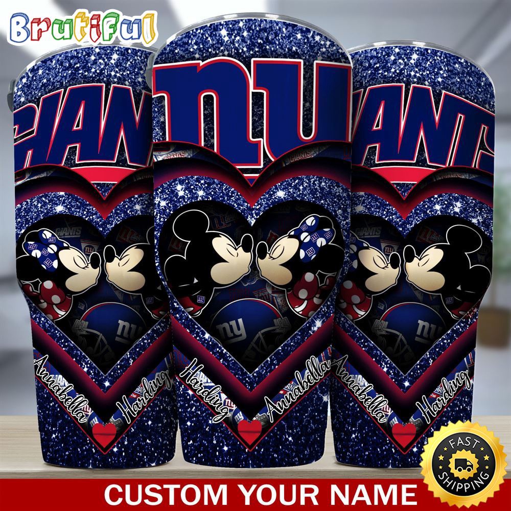 Custom Name NFL New York Giants Tumbler Mickey Tumbler For Couples This Valentine onl6tv.jpg